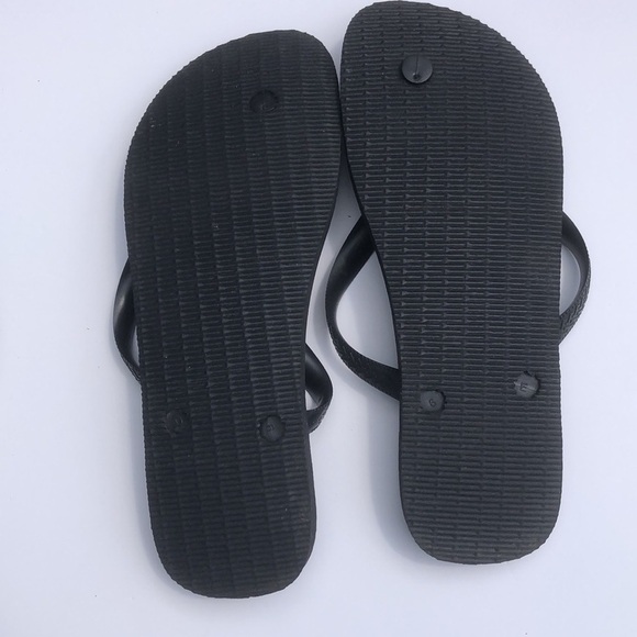 HAVAIANAS flip flop thong men’s sandals black - Picture 4 of 8